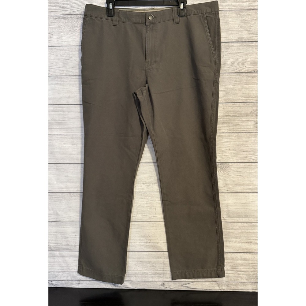 Columbia Men's Brown Khaki Pants 38x30‎ Slim Fit Cotton